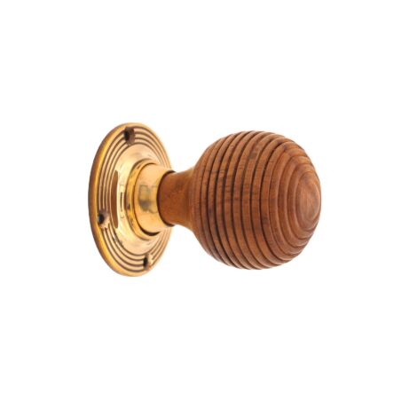 Rosewood Beehive Door Knob Door Hardware
