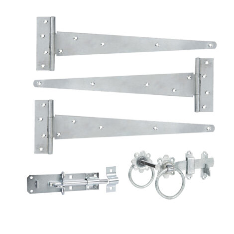 Plain Ring Gate Latch Kit – Zinc