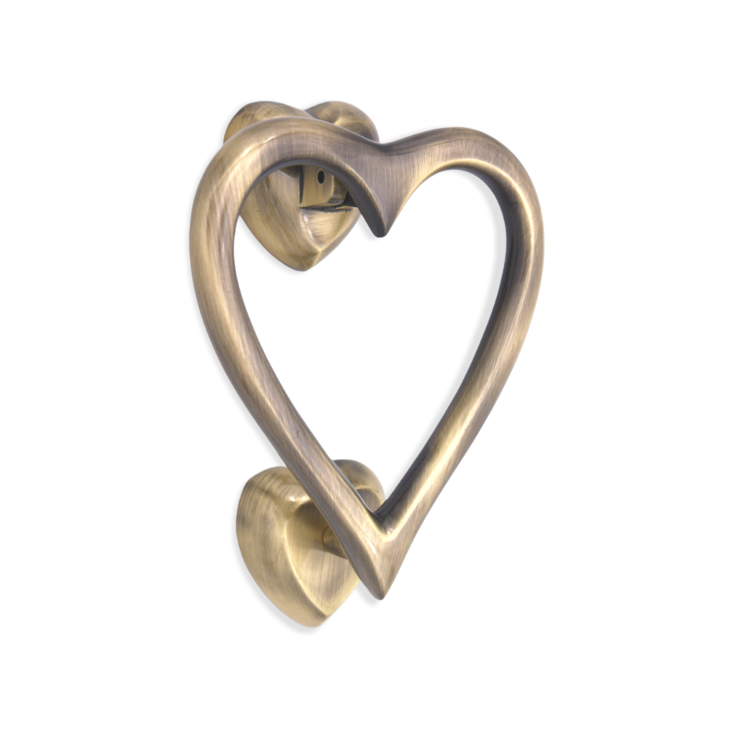 Heart Door Knocker - SPIRA BRASS