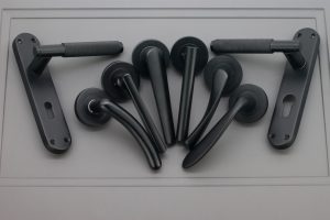 Door Handles - Spira Brass 