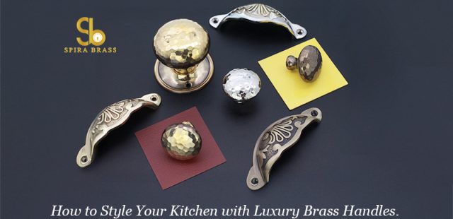 How to Style Your Kitchen with Luxury Brass Handles