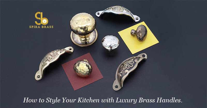How to Style Your Kitchen with Luxury Brass Handles