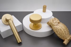 Front Door Hardware - Spira Brass
