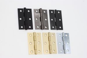 Door Hinges in different finishes Door Hardware